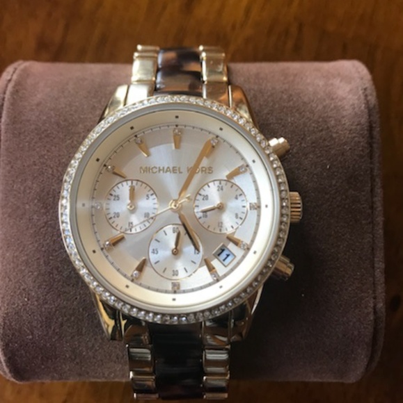 MK Women\'s MK6322 Ritz Chronograph Crystal main image 4